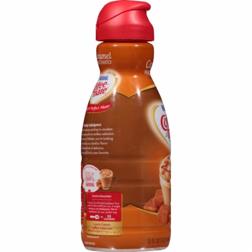 Coffee-Mate Caramel Macchiato Liquid Coffee Creamer Perspective: left