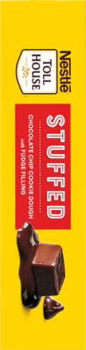 Nestlé® Toll House® Stuffed Chocolate Chip Cookie Dough with Fudge Filling Perspective: left