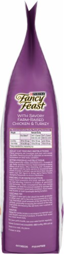 Fancy Feast with Savory Chicken & Turkey Dry Cat Food Perspective: left