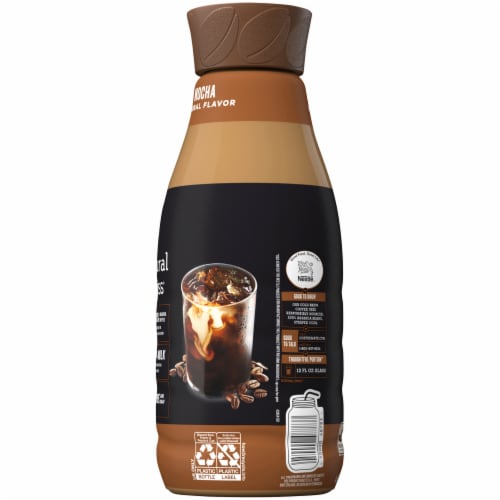 Coffeemate Natural Bliss Mocha Cold Brew Coffee Perspective: left