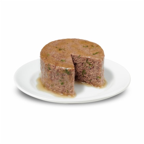 Friskies Farm Favorites Wet Cat Food Pate Salmon & Spinach Perspective: left