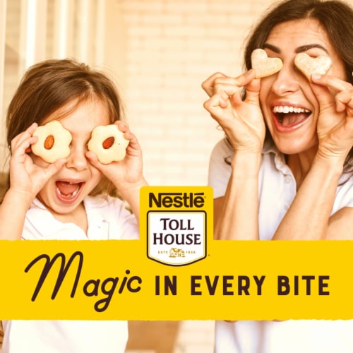 Nestle Toll House Sugar Cookie Dough Tub Ready to Bake Cookie Dough Oven Cookies Perspective: left