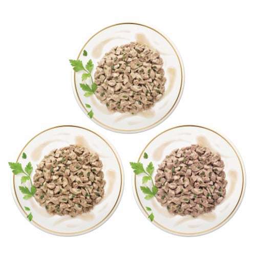 Purina Fancy Feast Medleys Florentine Wet Cat Food Variety Pack Perspective: left