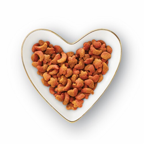 Purina Fancy Feast Adult Dry Cat Food Filet Mignon Flavor Real Seafood & Shrimp Perspective: left