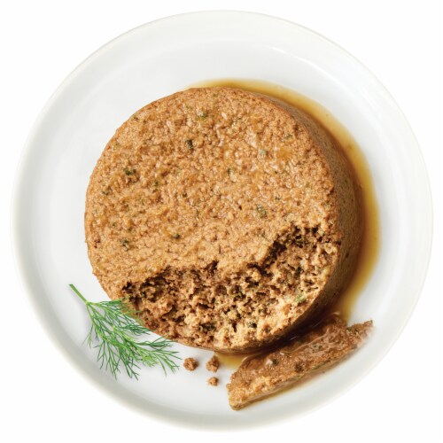 Purina Friskies Indoor Wet Cat Food Pate Chicken Dinner Perspective: left