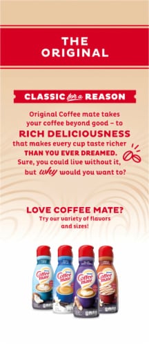 Nestle® Coffee mate® Original Liquid Coffee Creamer Singles Perspective: left