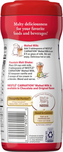 Carnation® Original Malted Milk Mix Perspective: left