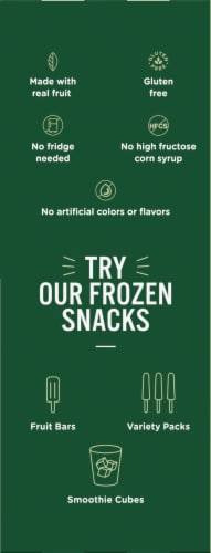 Outshine® Peach Raspberry Fruit & Yogurt Smoothies Perspective: left
