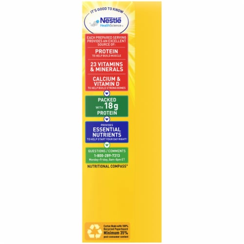 Carnation Breakfast Essentials® High Protein Classic French Vanilla Powder Drink Mix Perspective: left