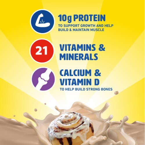 Carnation Breakfast Essentials® Cinnabon® Nutritional Drink Perspective: left