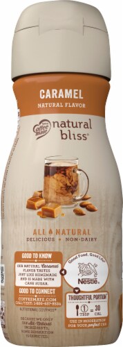 Coffee-mate® Natural Bliss® Caramel Almond Milk Liquid Coffee Creamer Perspective: left