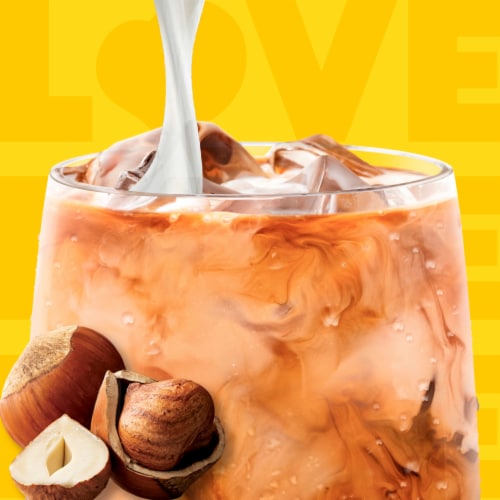 Coffee Mate Hazelnut Sugar Free Liquid Coffee Creamer Perspective: left