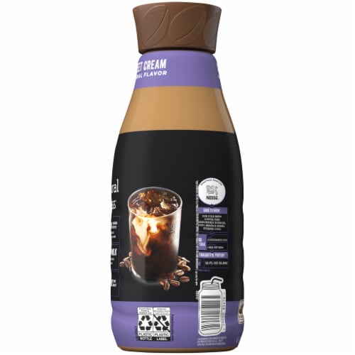 Coffeemate Natural Bliss Sweet Cream Cold Brew Coffee Perspective: left