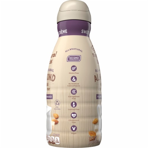 Coffee mate Natural Bliss Almond Sweet Creme Almond Milk Liquid Coffee Creamer Perspective: left