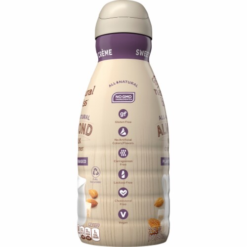 Coffee mate Natural Bliss Almond Sweet Creme Almond Milk Liquid Coffee Creamer Perspective: left