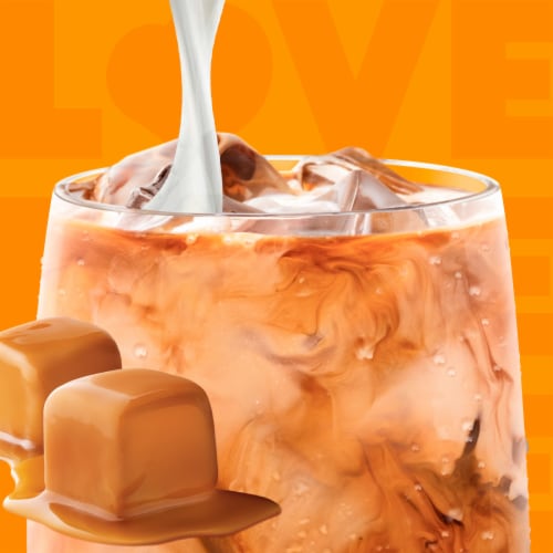 Nestle® Coffee mate® Caramel Liquid Coffee Creamer Perspective: left