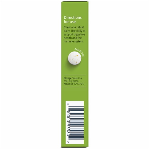 Gerber Good Start Strawberry Flavored Digestive & Immune Support Probiotic Tablets Perspective: left