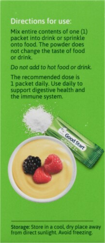 Gerber Good Start Grow Toddler Digestive & Immune Support Probiotic Packets Perspective: left