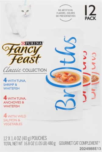 Fancy Feast Classic Collection Variety Pack Perspective: left