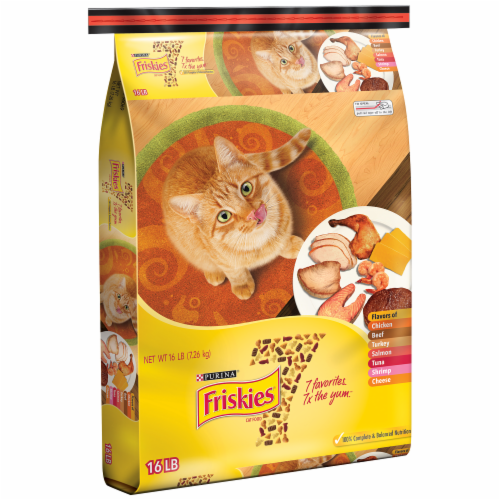 Friskies 7 Favorites Cat Food, 16 lb Kroger