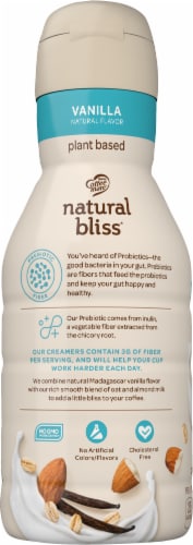 Coffee-mate® Natural Bliss® Prebiotic Vanilla Liquid Coffee Creamer Perspective: left