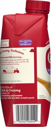 Nestle® Carnation® Lactose-Free Evaporated Milk Perspective: left