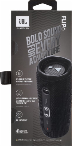JBL® Flip 6 Waterproof Wireless Bluetooth® Speaker - Black
