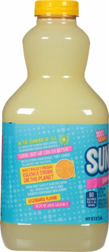 SUNNYD Lemonade Lemon Juice Drink Perspective: left
