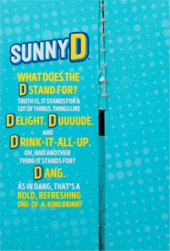 Sunny Delight® 100% Vitamin C Lemonade Pouches Perspective: left