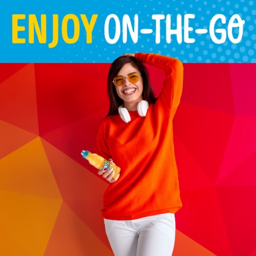 SUNNYD® Tangy Original Orange Juice Drinks Perspective: left