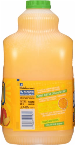SUNNYD® Mango Juice Drink Perspective: left