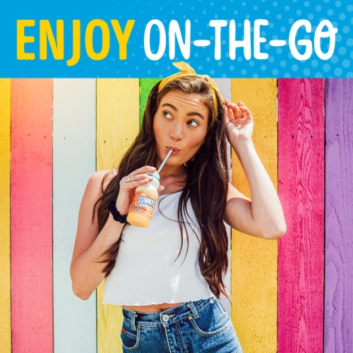SUNNYD® Tangy Original Orange Juice Drink Perspective: left
