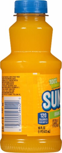 SUNNYD® Orange Mango Orange Juice Drink Perspective: left