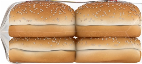 Ball Park® Jumbo Seeded Burger Buns Perspective: left
