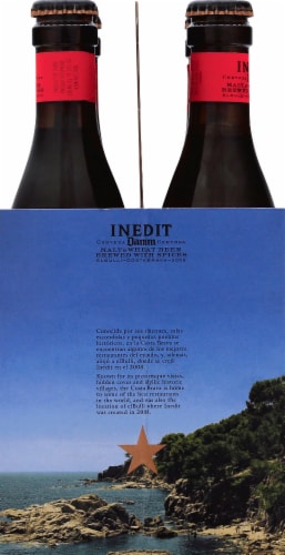Estrella Damm Inedit Malt & Wheat Beer Perspective: left
