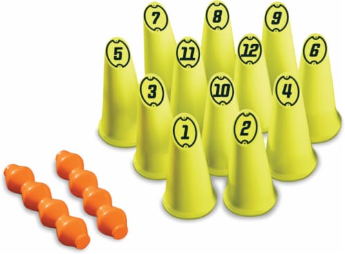 Little Tikes Hours of Fun 4-in-1 Backyard Games Perspective: left