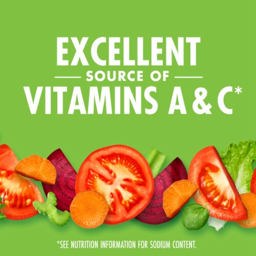 V8® Original 100% Vegetable Juice Bottle Perspective: left