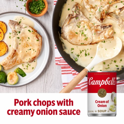 Campbell's® Condensed Cream of Onion Soup Perspective: left