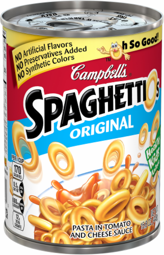 Campbell's SpaghettiOs Perspective: left