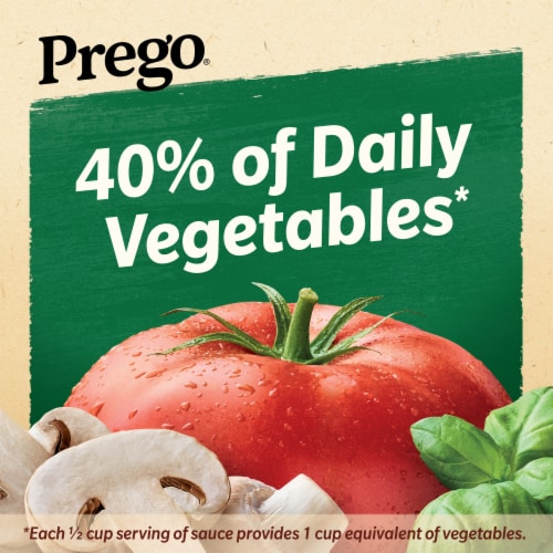 Prego® Mushroom Pasta Sauce Perspective: left