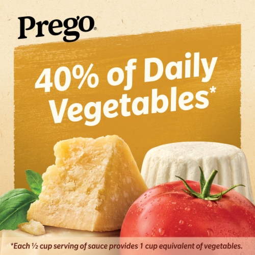 Prego® Three Cheese Pasta Sauce Perspective: left