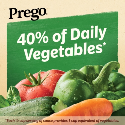 Prego® Chunky Garden Combo Pasta Sauce Perspective: left