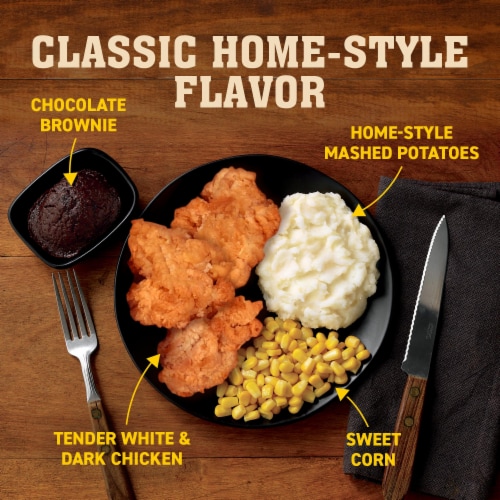 Hungry-Man Selects Classic Fried Chicken Frozen Meal Perspective: left