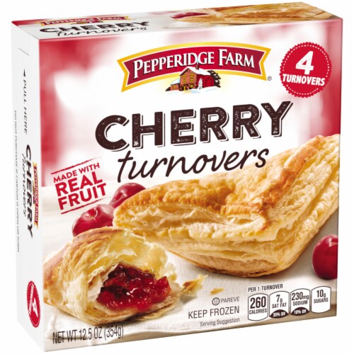 Pepperidge Farm® Frozen Cherry Turnovers Perspective: left