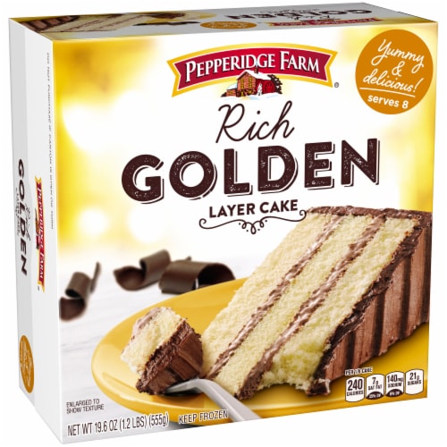 Pepperidge Farm® Rich Golden Layer Cake Perspective: left