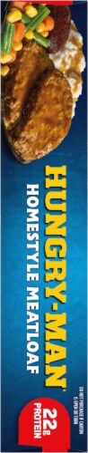 Hungry-Man® Meatloaf Dinner Frozen Meal Perspective: left