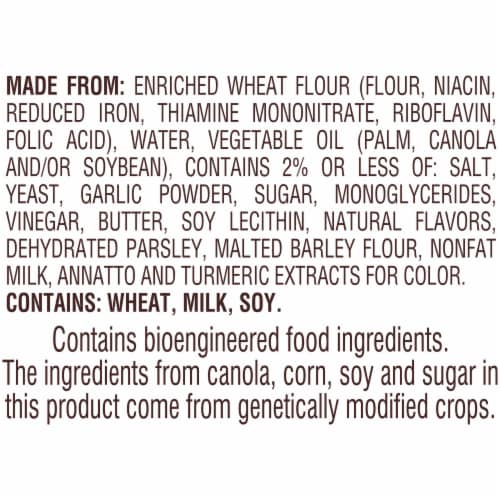 Pepperidge Farm Garlic Texas Toast Perspective: left