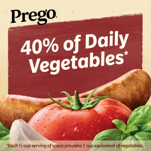 Prego® Italian Sausage & Garlic Meat Sauce Perspective: left