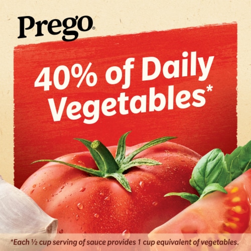 Prego® Traditional Lower Sodium Pasta Sauce Perspective: left