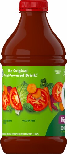 V8 High Fiber Original 100 Vegetable Juice 46 fl oz Harris Teeter